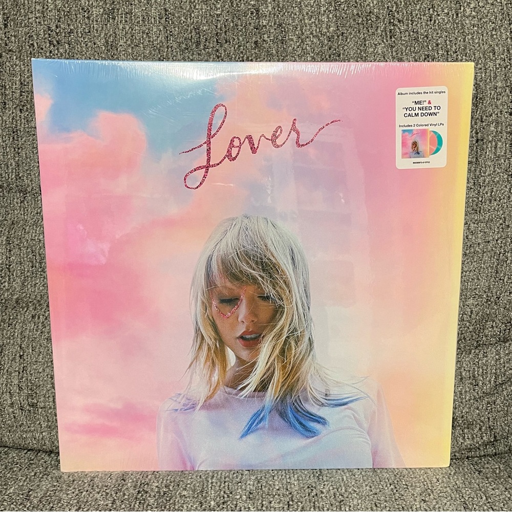 Taylor Swift LOVER Vinyls Rare Target Exclusive Multi Colored Records